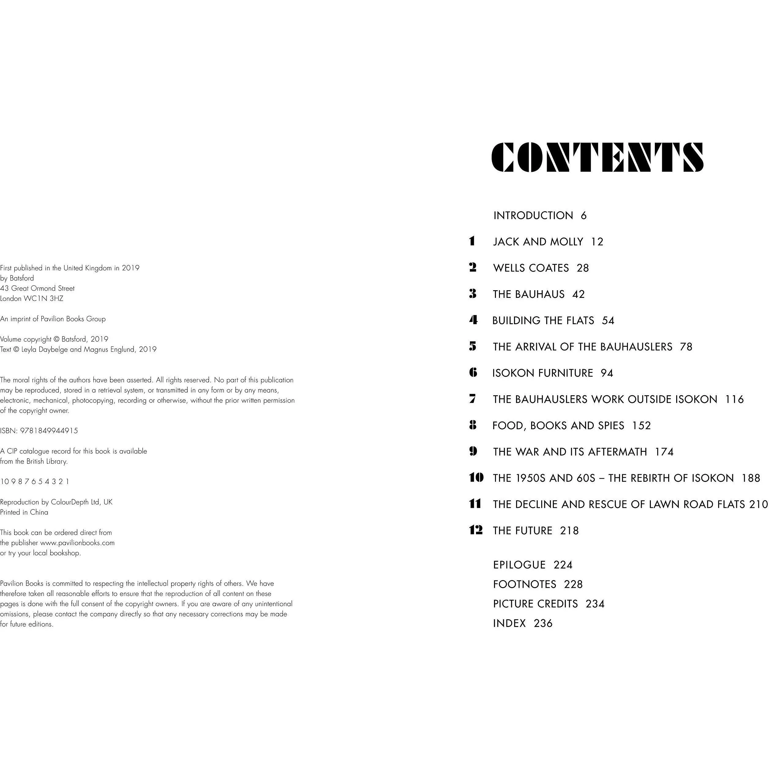 Isokon and the Bauhaus in Britain by Leyla Daybelge and Magnus Englund