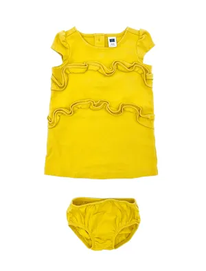 Janie and Jack dress w/matching bloomers - 3-6m