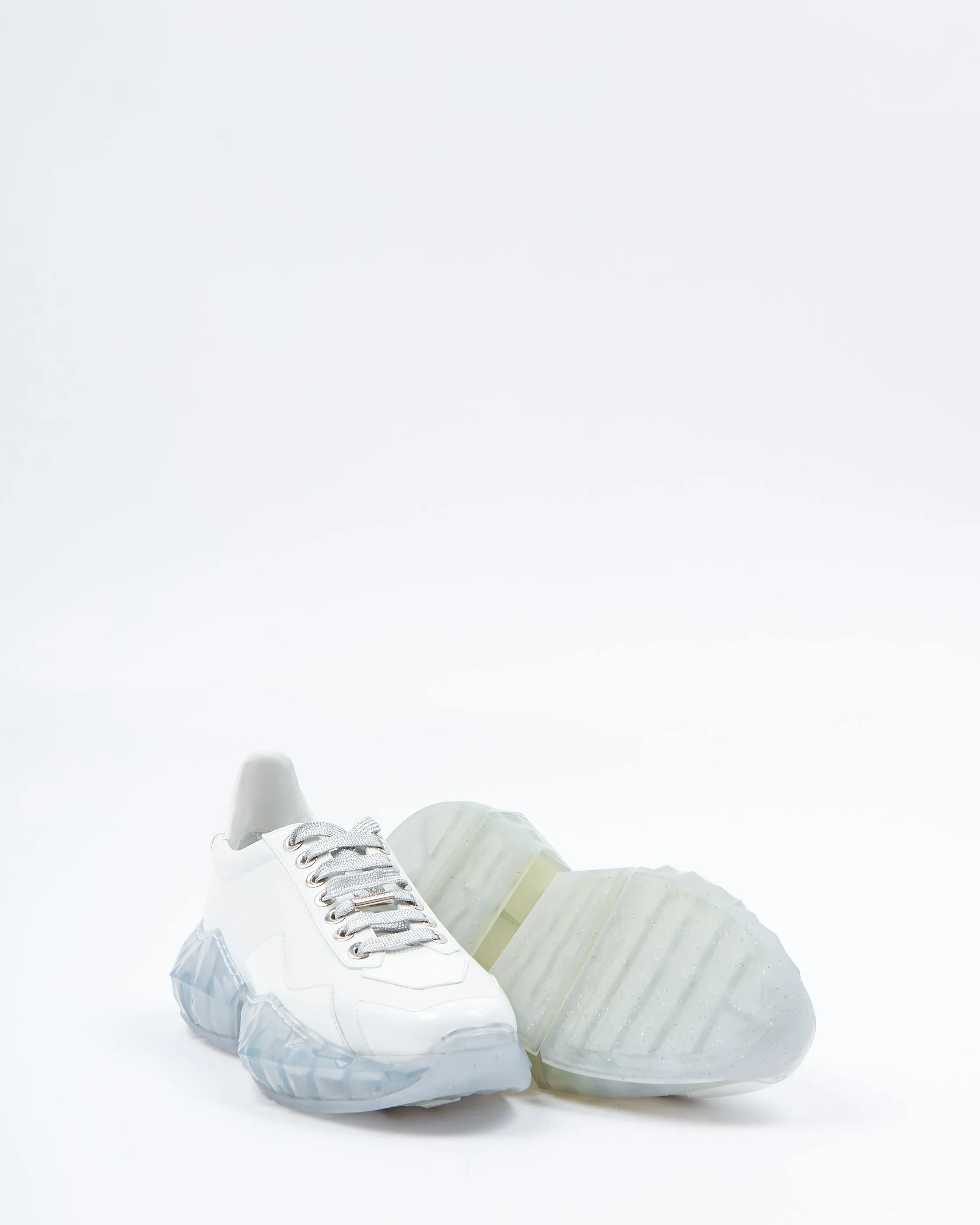 Jimmy Choo White Low Top Sneaker - 40