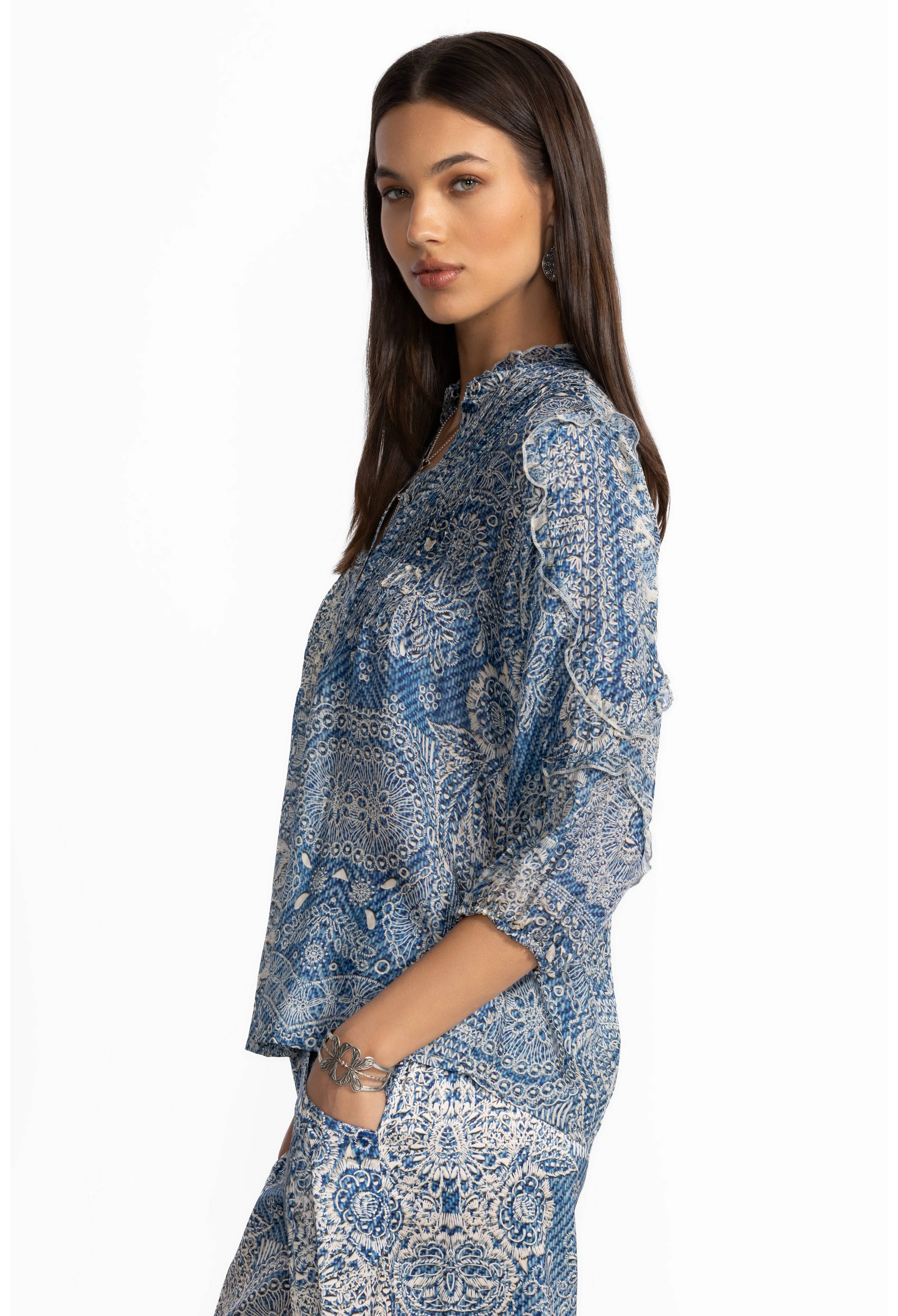 Johnny Was Zeeland Blouse