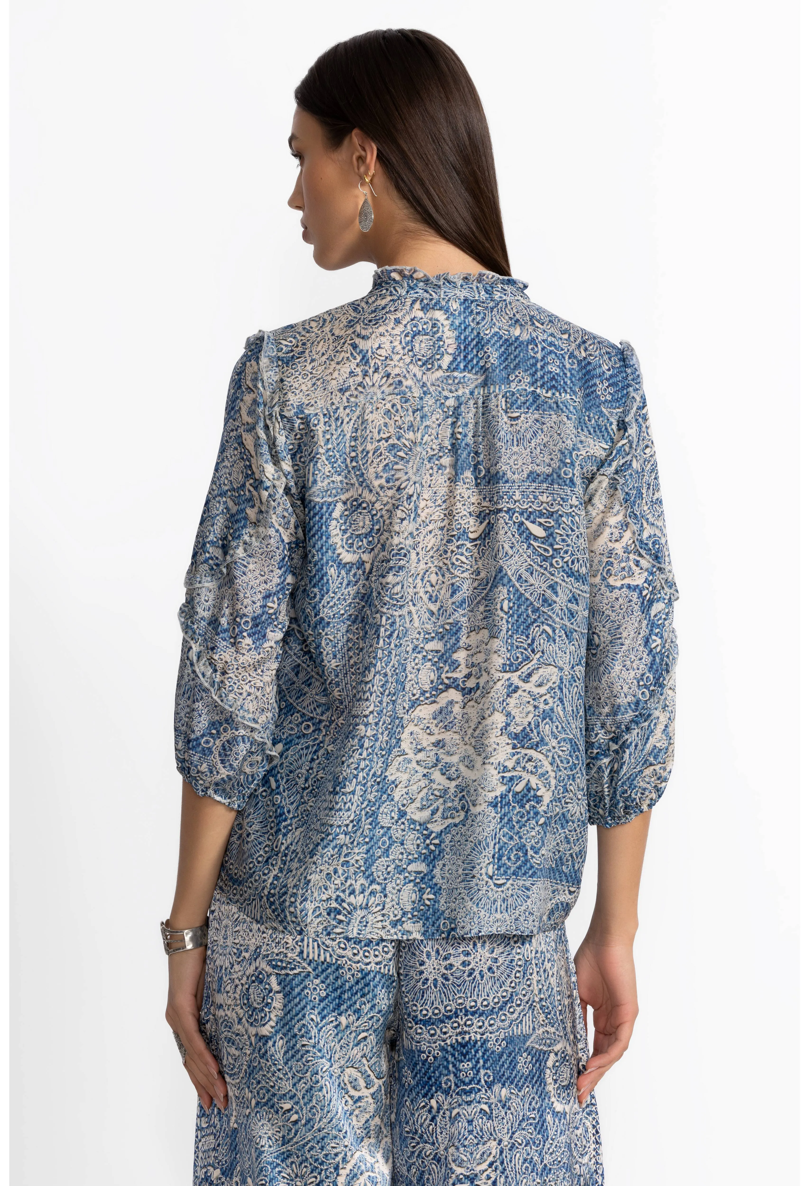 Johnny Was Zeeland Blouse