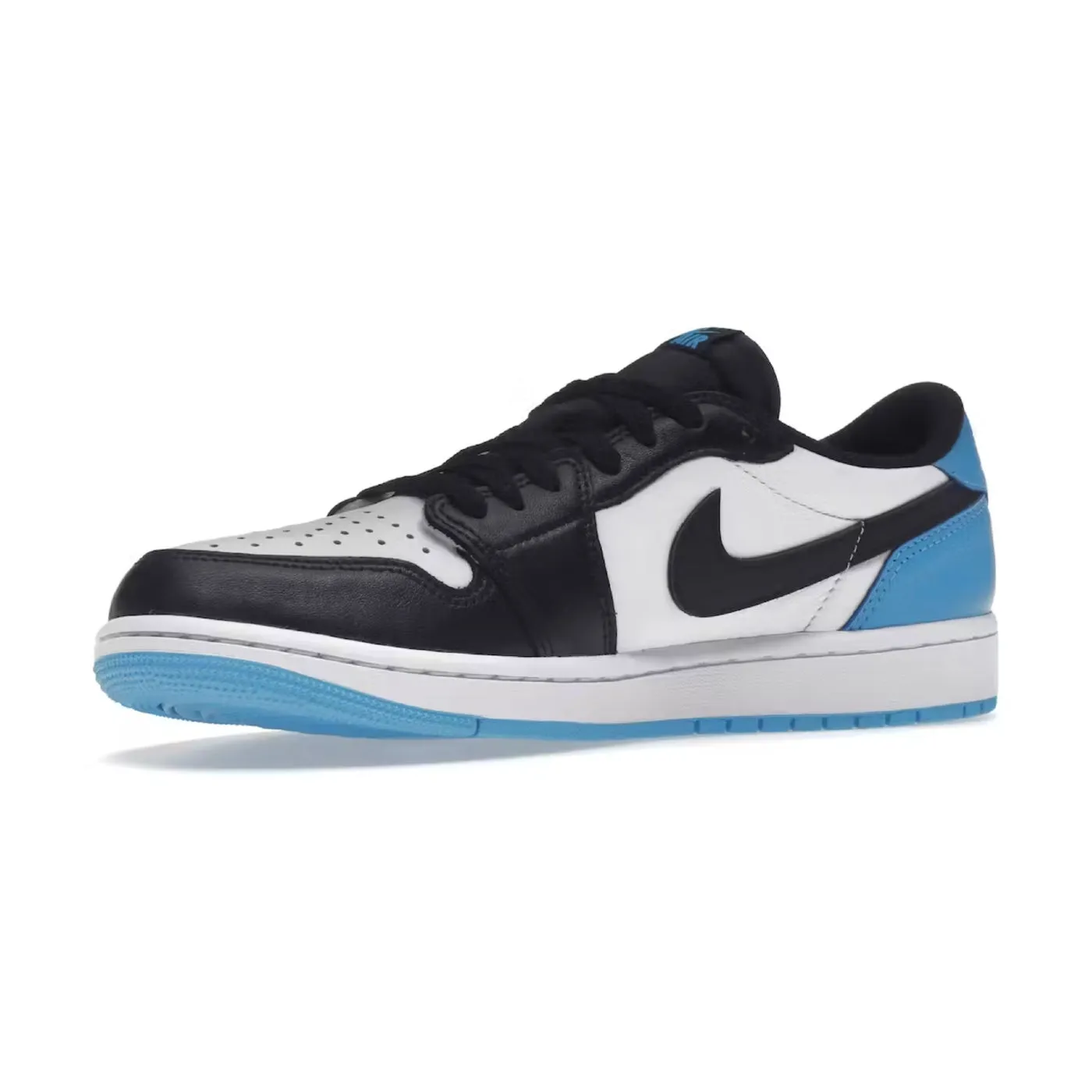 Jordan 1 Low Black Dark Powder Blue