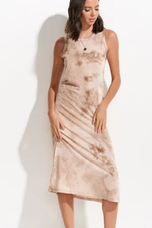 JUDITH MIDI TIE DYE DRESS