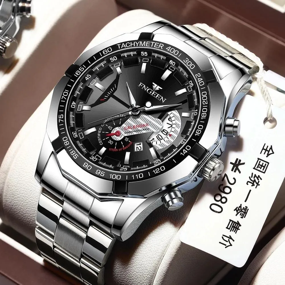 Keydrela Luxury Military Quartz Wristwatch