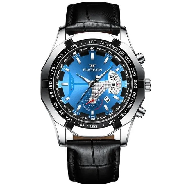 Keydrela Luxury Military Quartz Wristwatch