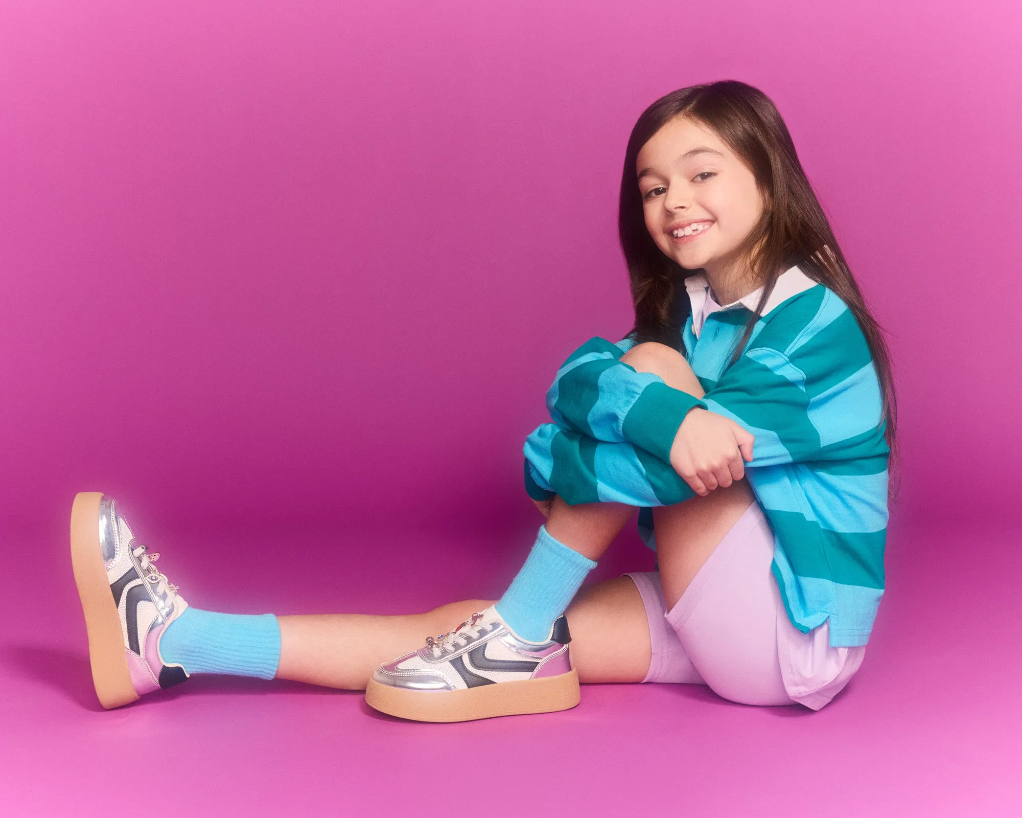 KIDS' JERSEY SILVER