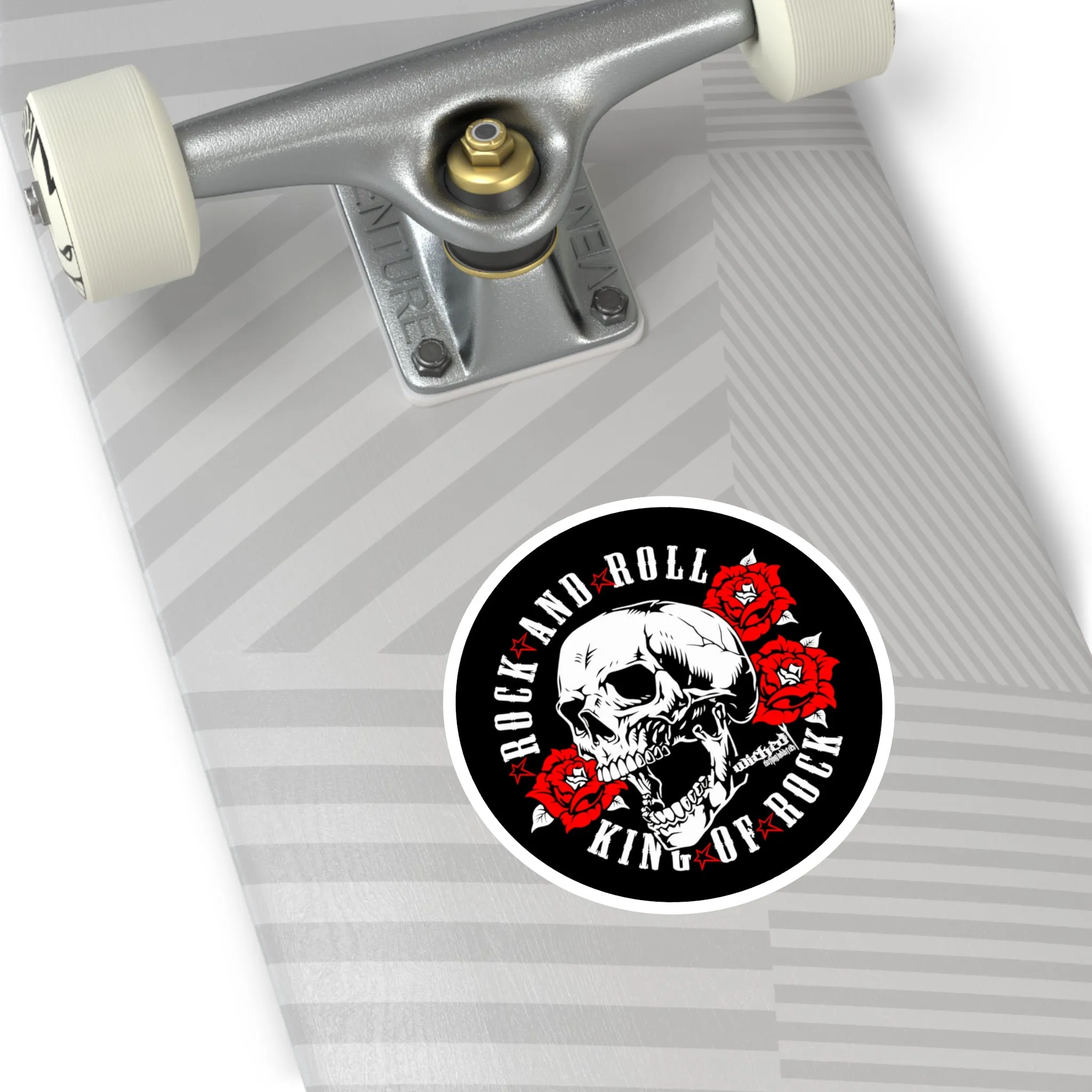 King of Rock WCI  Stickers, Indoor\Outdoor
