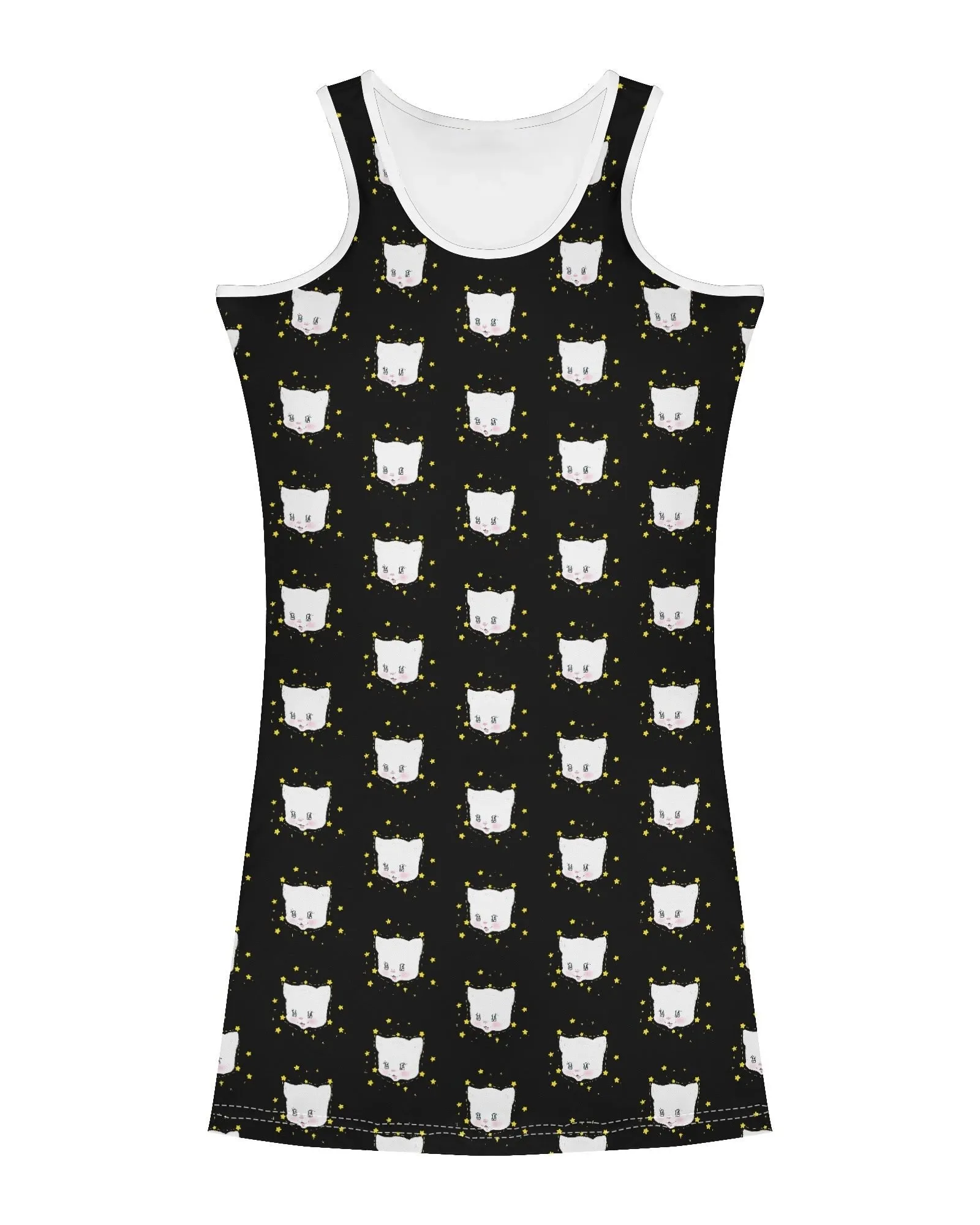 Kitten Galaxy Mini Dress