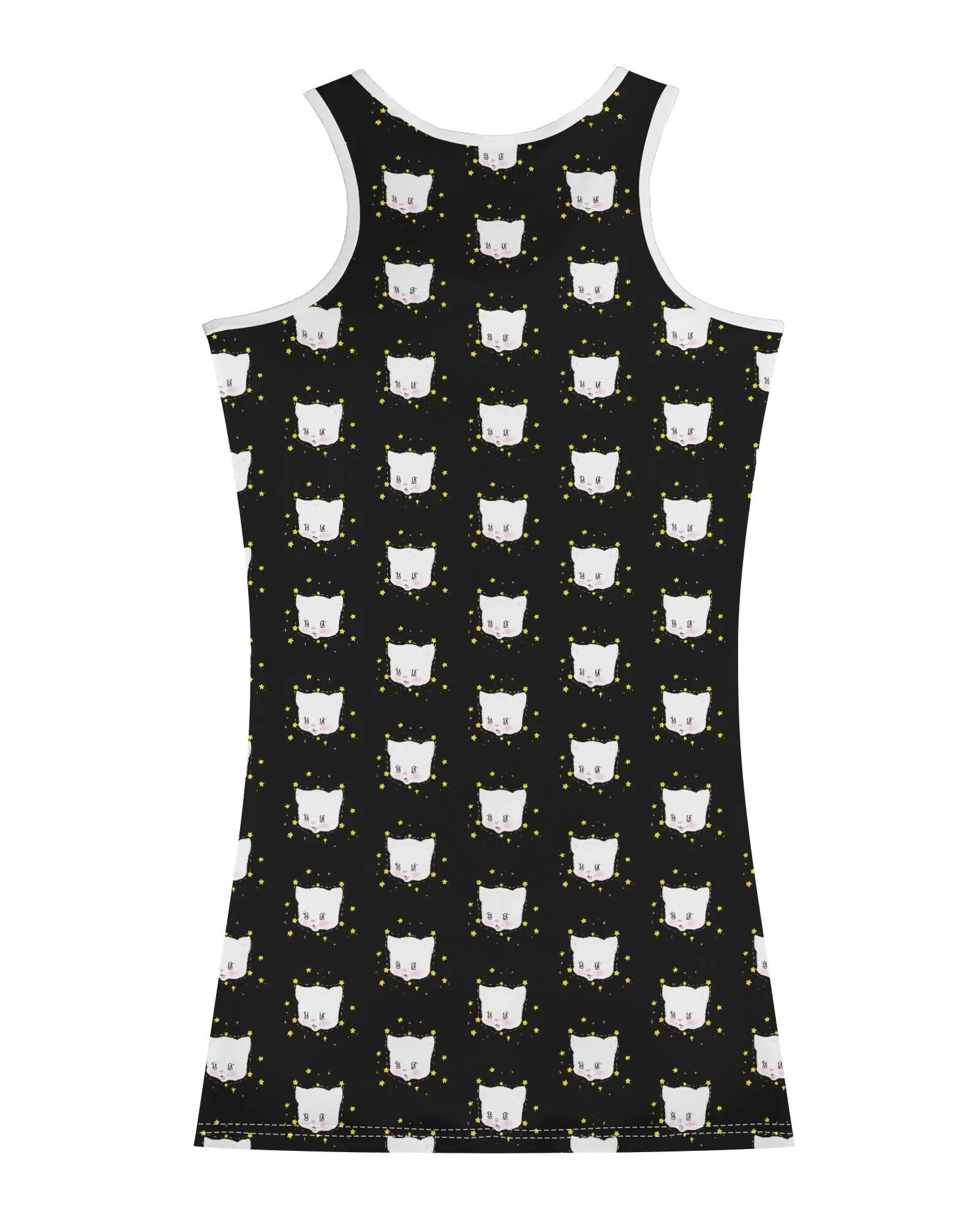 Kitten Galaxy Mini Dress