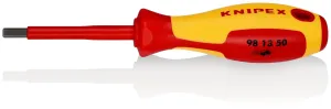 KNIPEX Screwdriver for Hex Socket Screws 5.0mm VDE Insulated Multi Component Grips 187mm 98 13 50