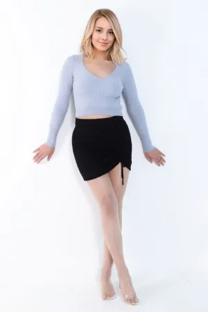 Knit Mini Skirt