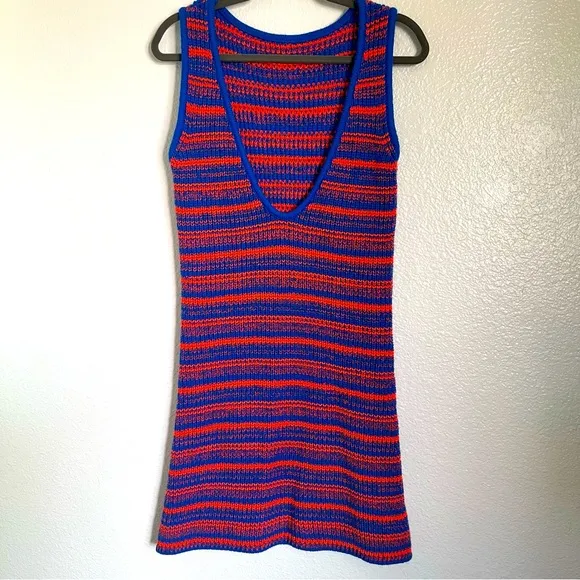 Knit Sleeveless Mini Dress