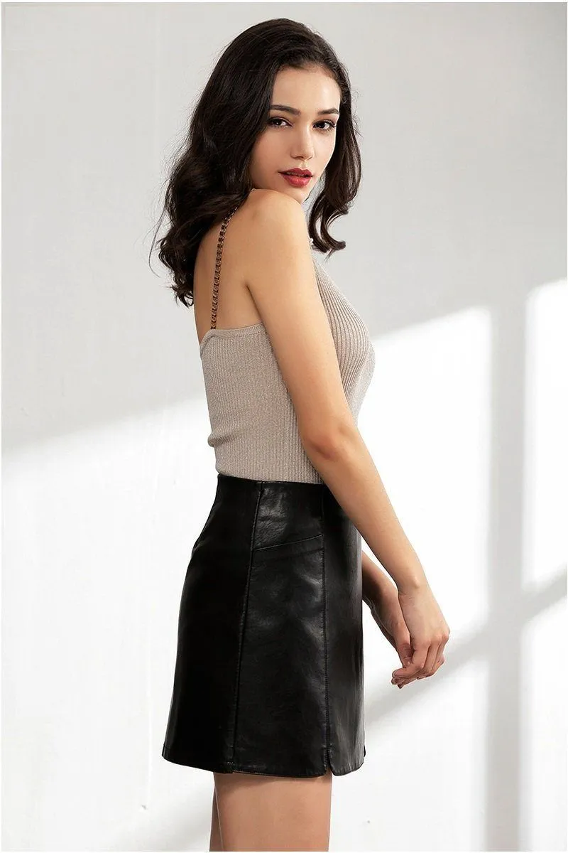 Knitted Camisole Crop Top