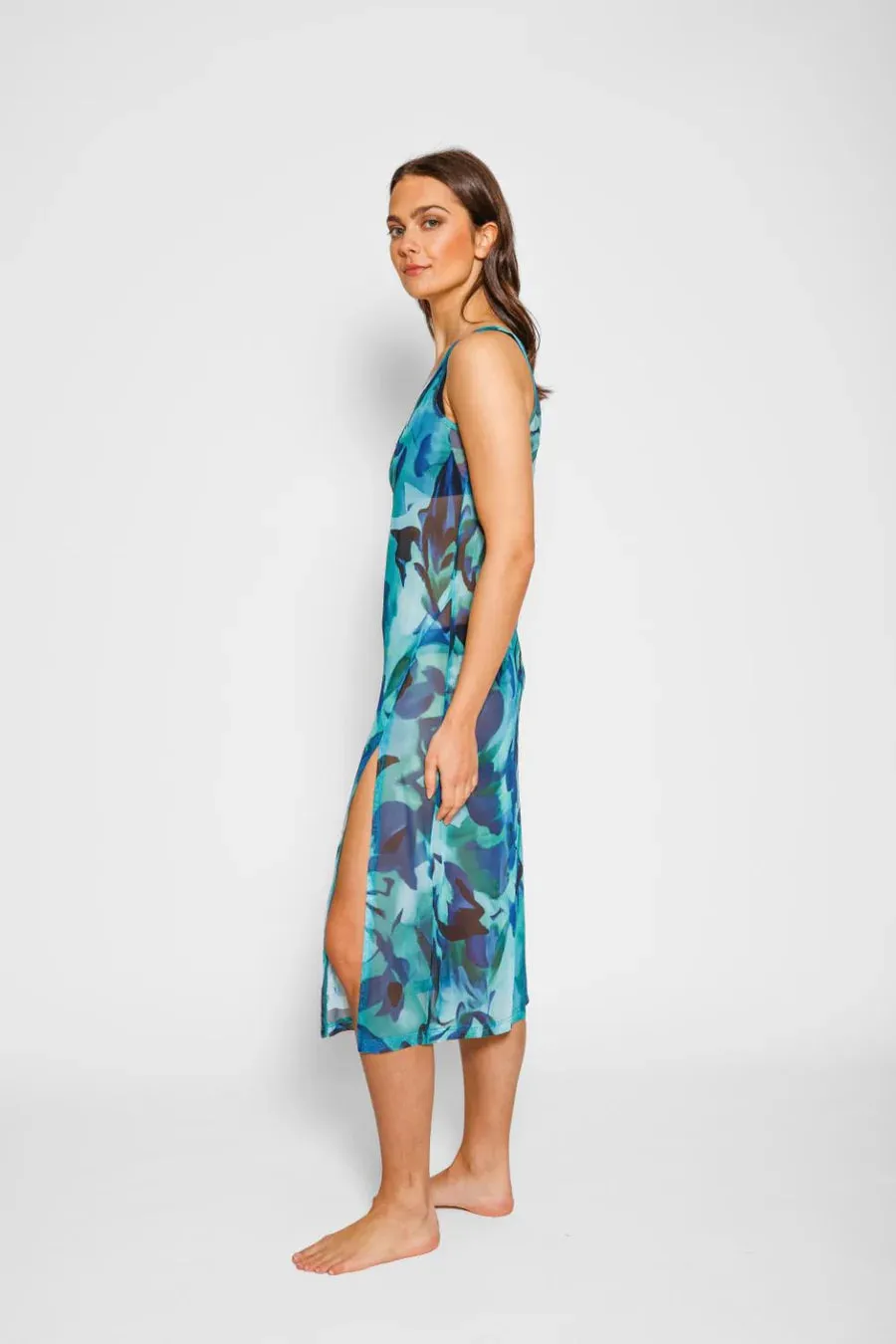KOY RESORT- WOMEN'S HYDRA MESH COVER UP DRESS