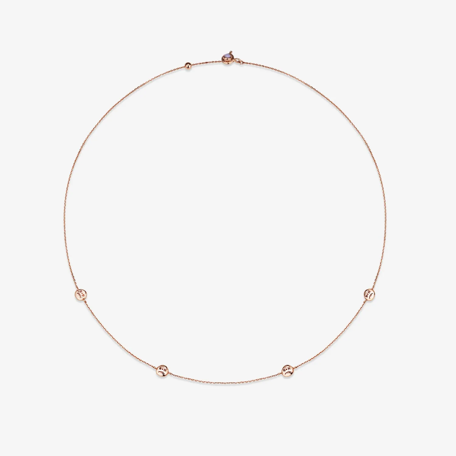 La vie de Paris Gold Necklace JDKNRVS32NR