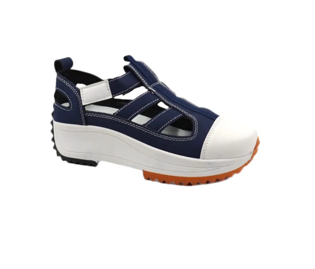 Ladies Casual Cutout Sneakers