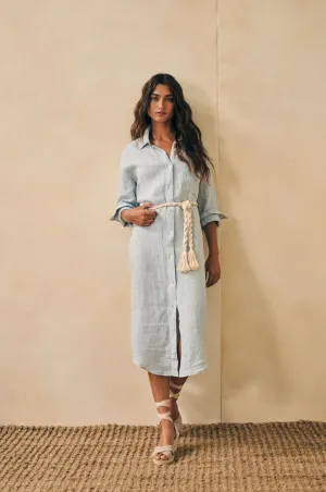 Laguna Linen Maxi Dress