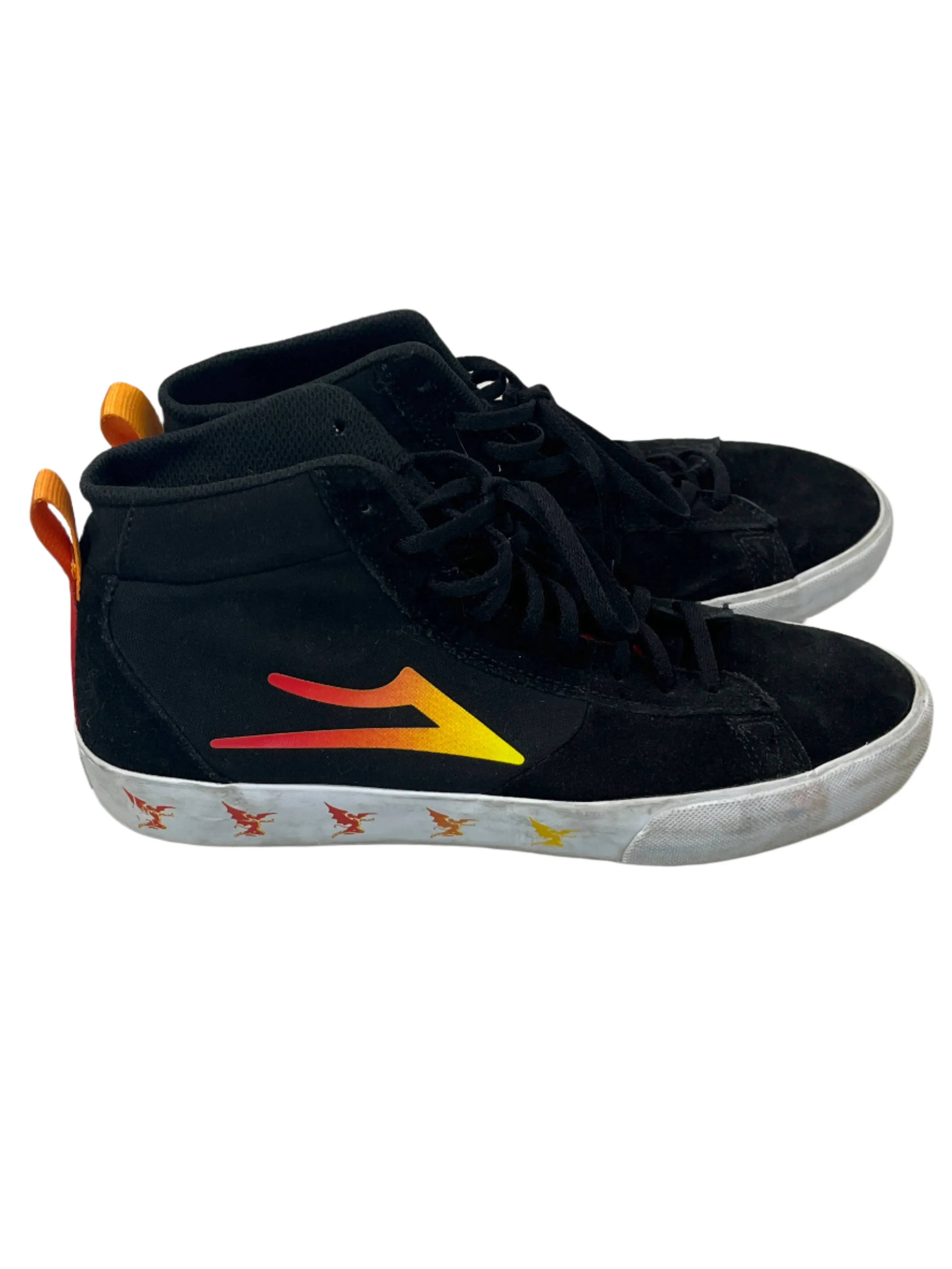 Lakai Never Say Die High Top Skate Shoes