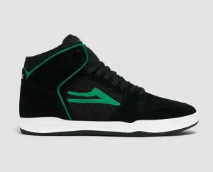 LAKAI SKATE SHOES: TELFORD High Top. Black Sizes 8