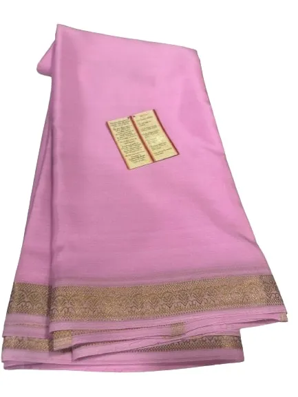 Latest and Exclusive Pure Mysoore Designer Silk Saree