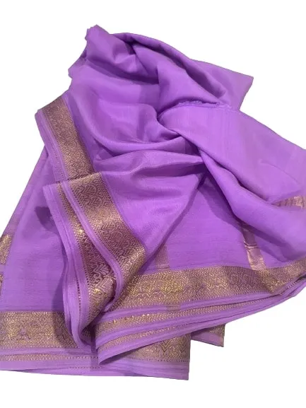 Latest and Exclusive Pure Mysoore Designer Silk Saree