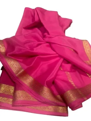 Latest and Exclusive Pure Mysoore Designer Silk Saree