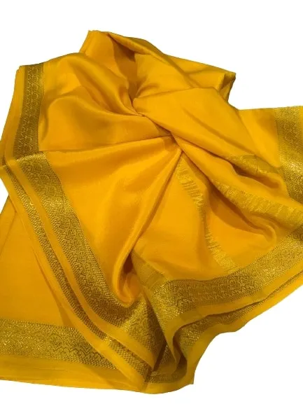 Latest and Exclusive Pure Mysoore Designer Silk Saree