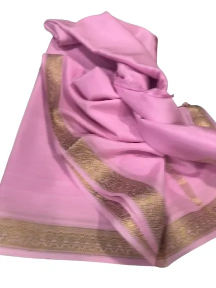 Latest and Exclusive Pure Mysoore Designer Silk Saree