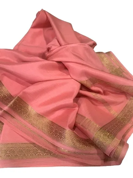 Latest and Exclusive Pure Mysoore Designer Silk Saree