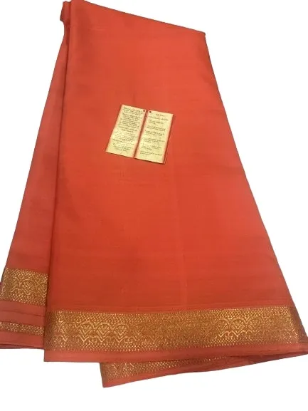 Latest and Exclusive Pure Mysoore Designer Silk Saree