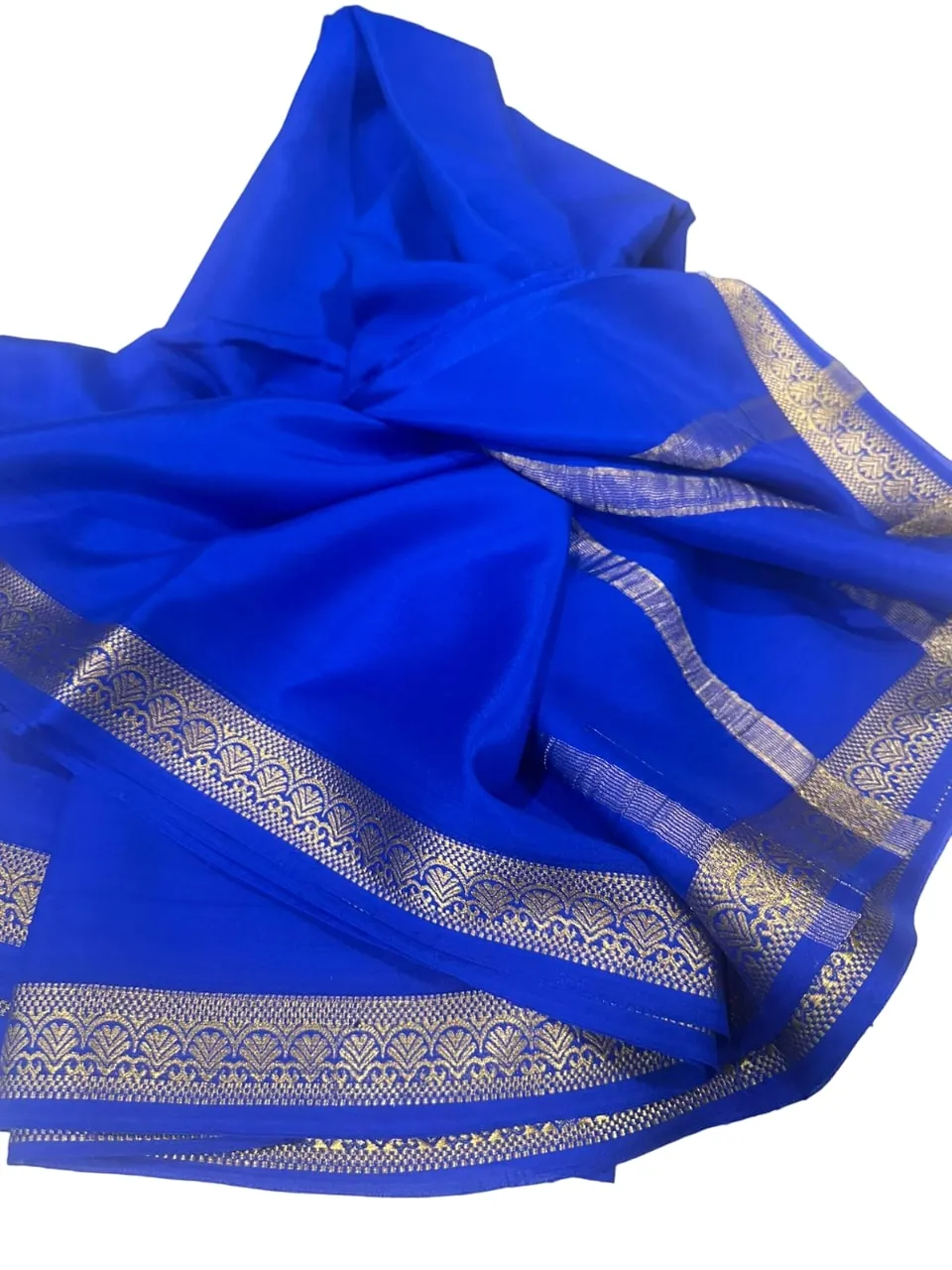 Latest and Exclusive Pure Mysoore Designer Silk Saree