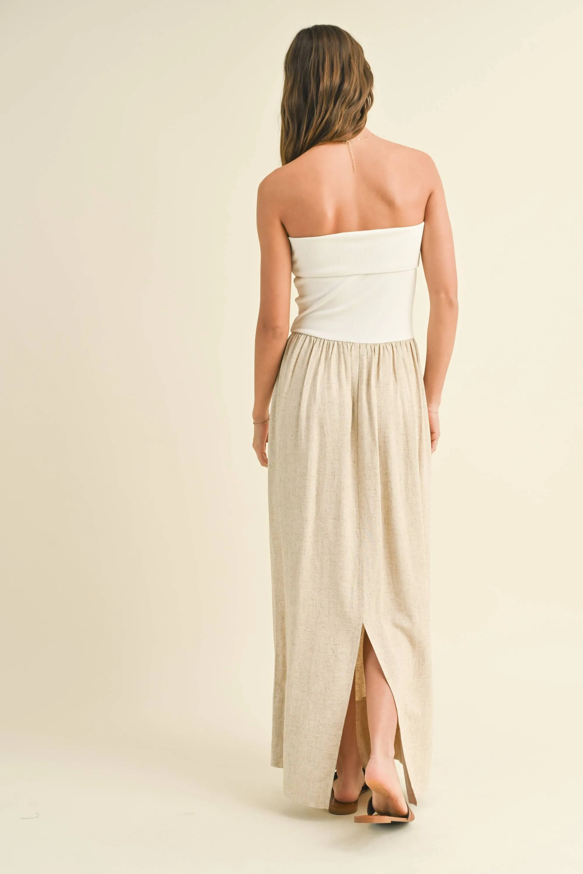 Lea Strapless Maxi Dress