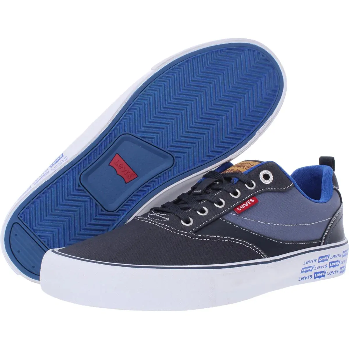 LEVI'S LANCE LO CLASSIC MENS CANVAS LOW TOP SNEAKERS