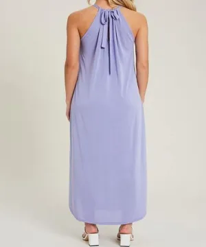Lilah Lavender Purple Maxi Dress