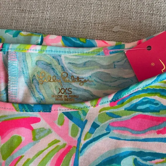 Lilly Pulitzer Marlowe Dress One In a Melon Size XXS Pima Cotton