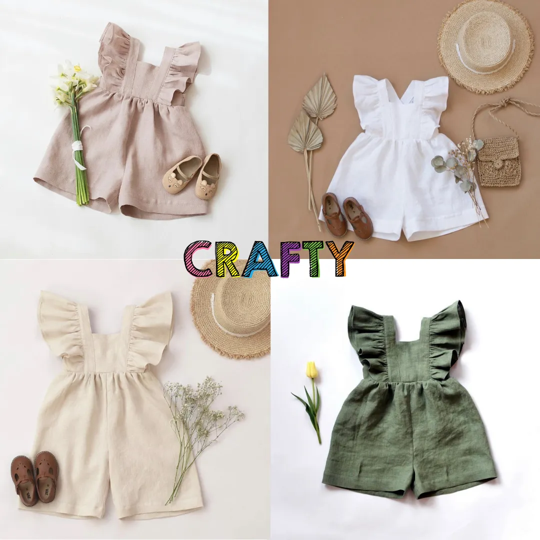 Linen Jumpsuit  - Sage