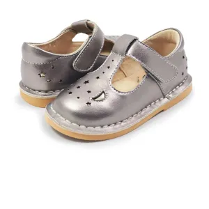 Livie & Luca Mae Pewter Metallic T-Bar