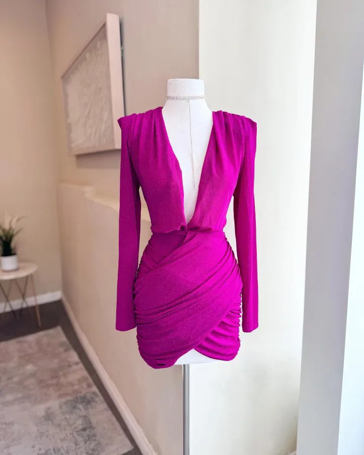 Long Sleeve Mini Dress