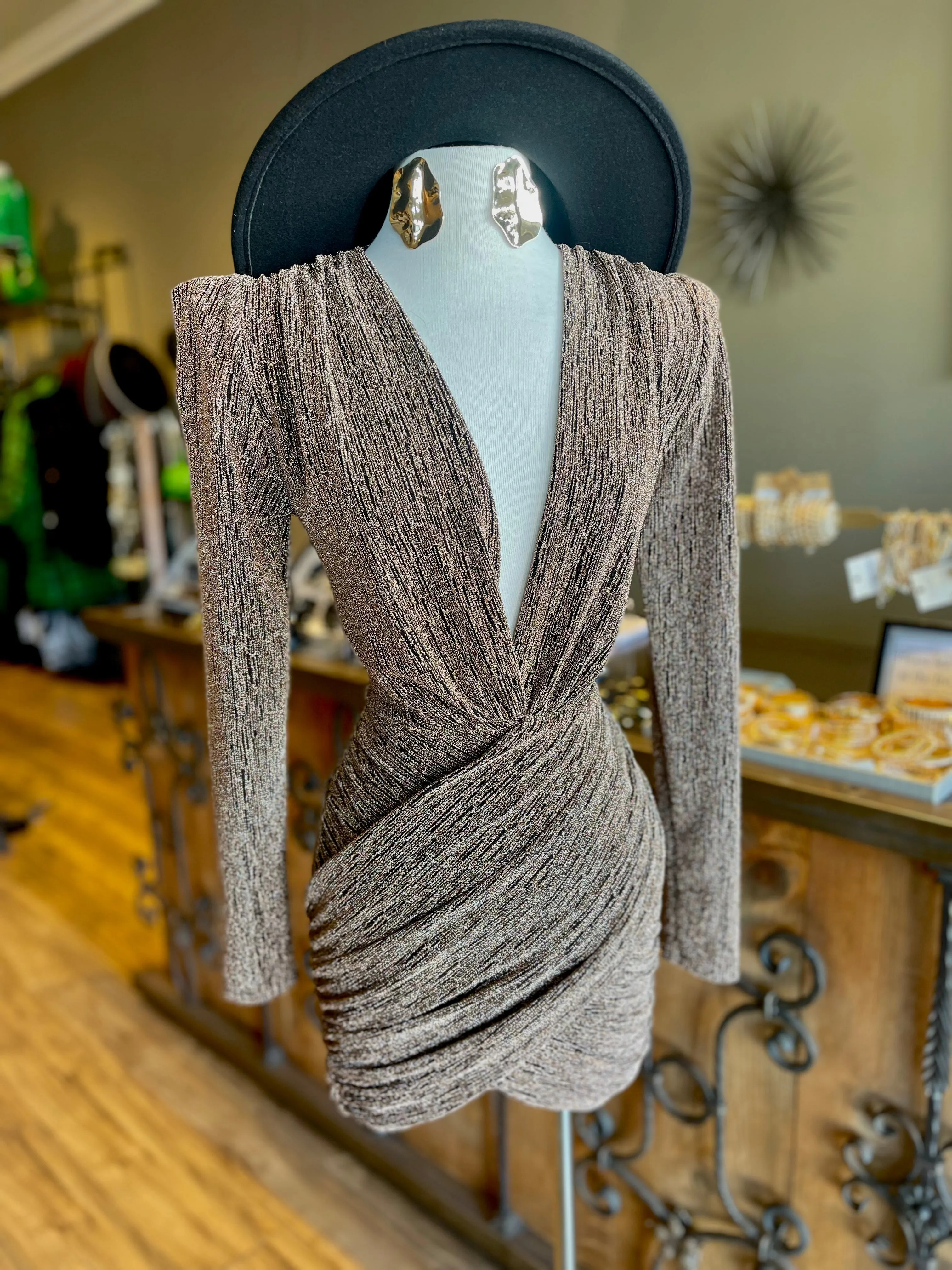 Long Sleeve Mini Dress