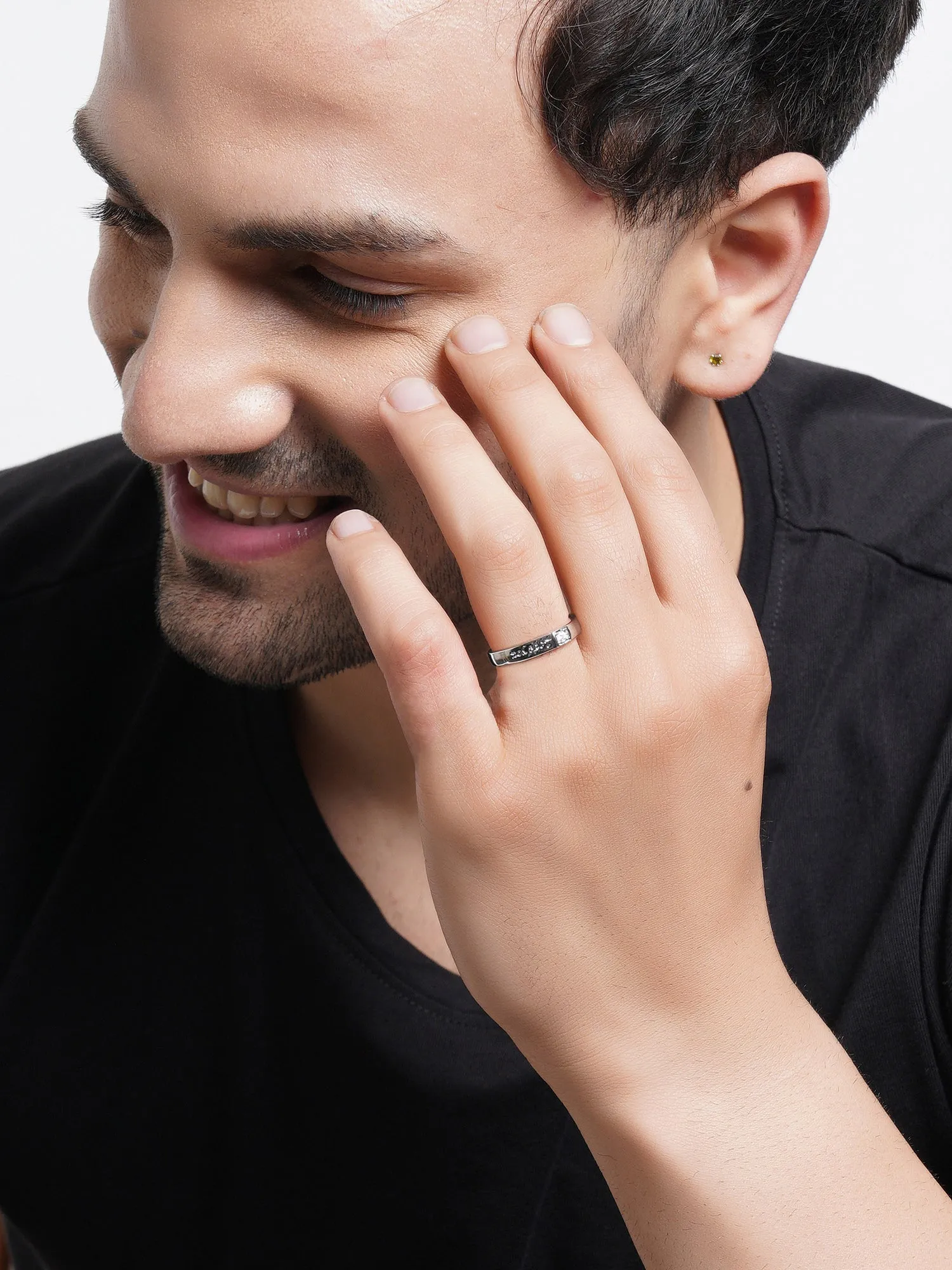 Love Forever Elegant Couple Adjustable Ring for Men and Women