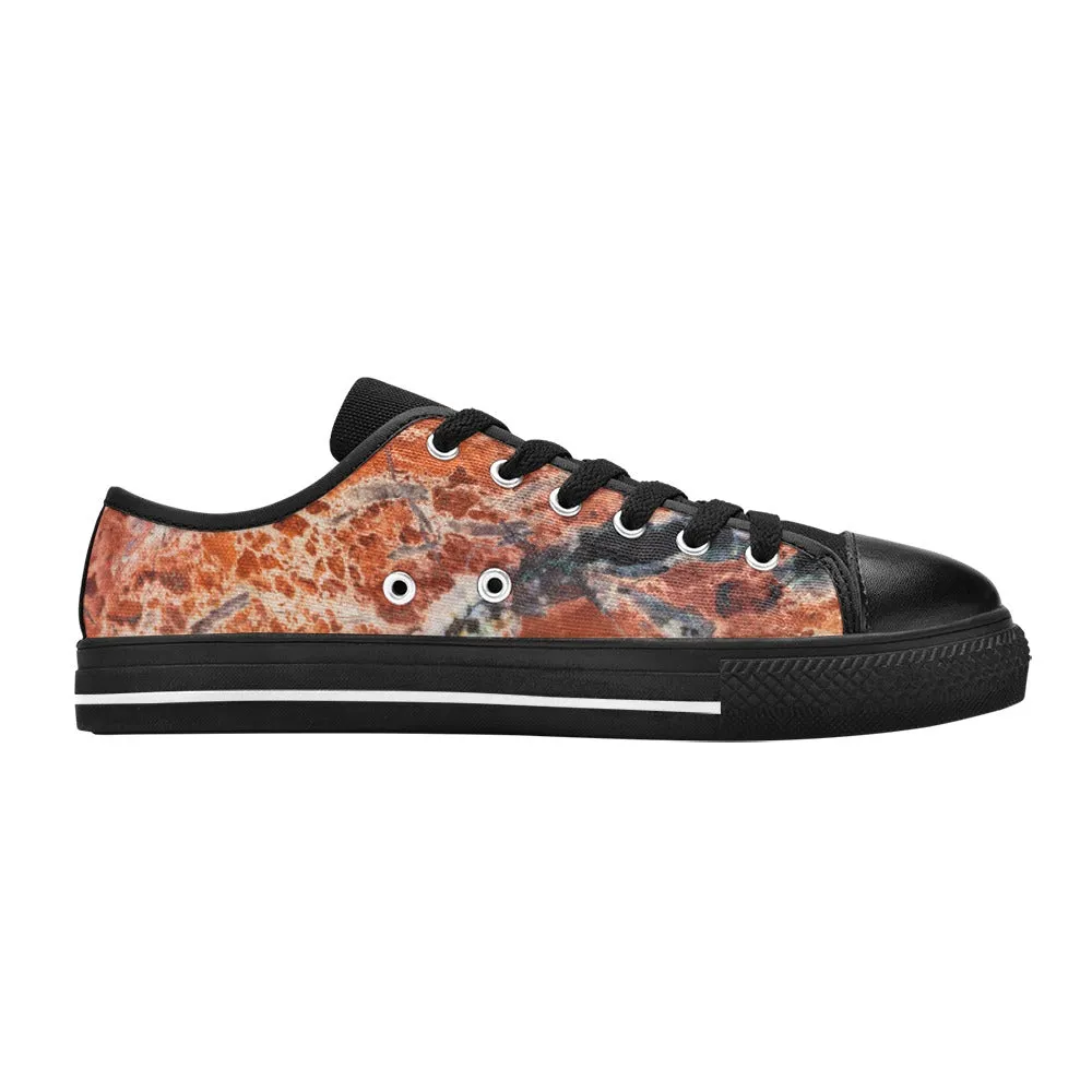 Low Top Canvas Women's Shoes - Fancy Jasper