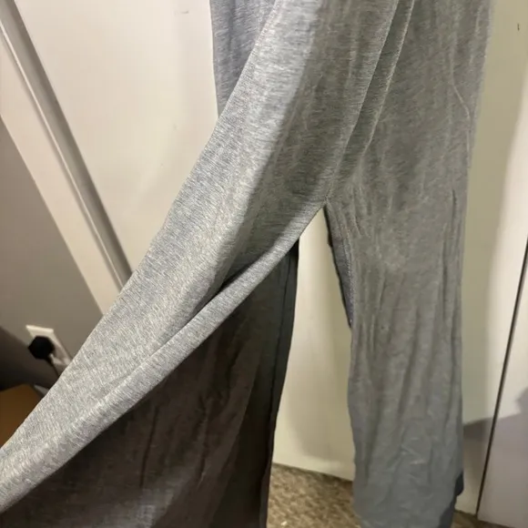 Lululemon Size 12 Heathered Medium Grey Refresh Maxi Dress II
