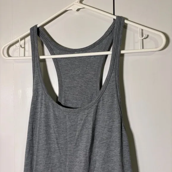 Lululemon Size 12 Heathered Medium Grey Refresh Maxi Dress II