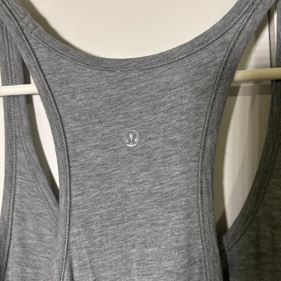 Lululemon Size 12 Heathered Medium Grey Refresh Maxi Dress II