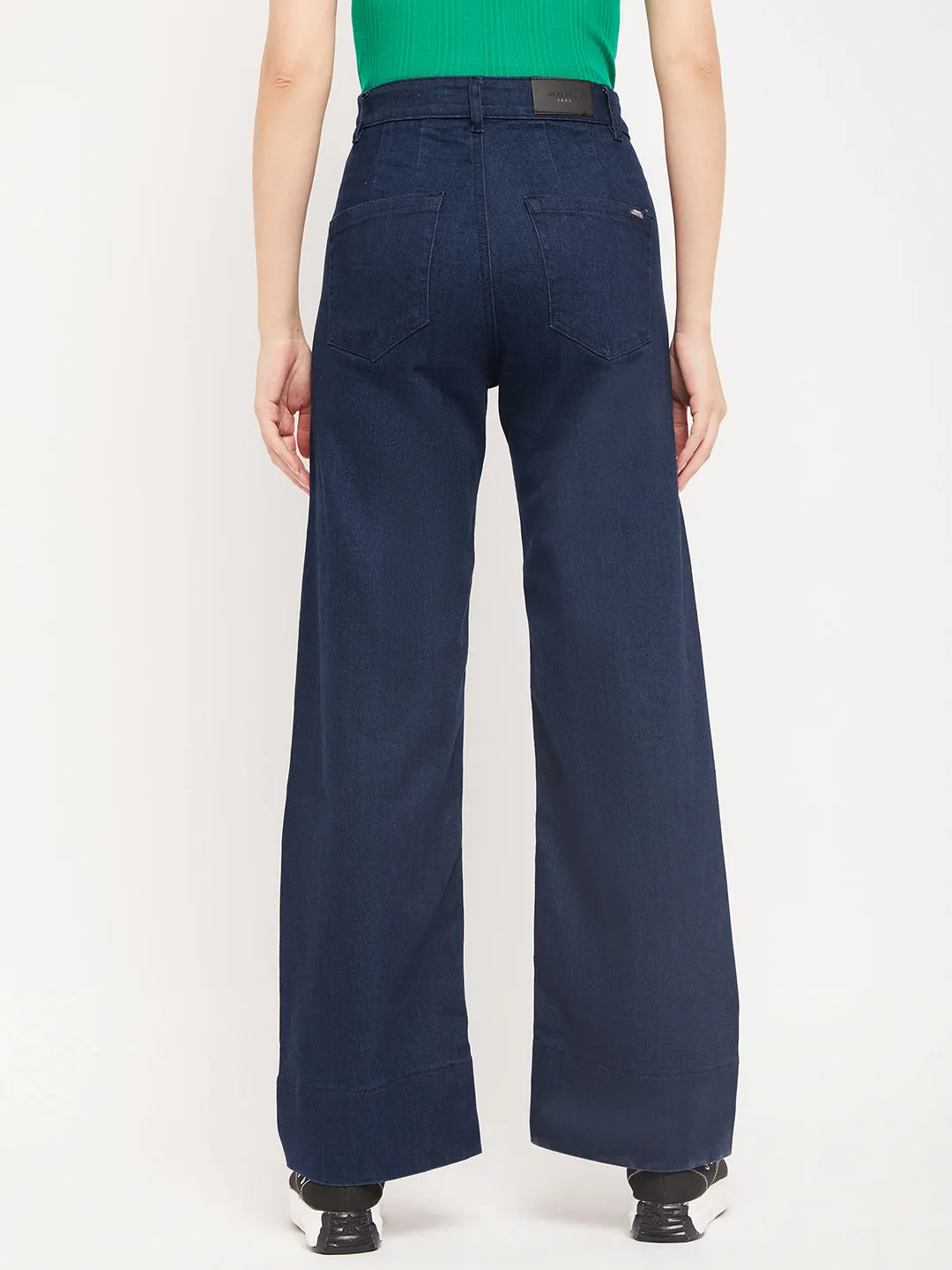 Madame Blue Wide Leg Jeans