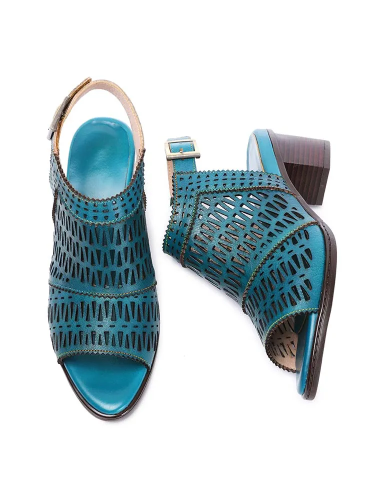 Marisol Leather Roman Sandals