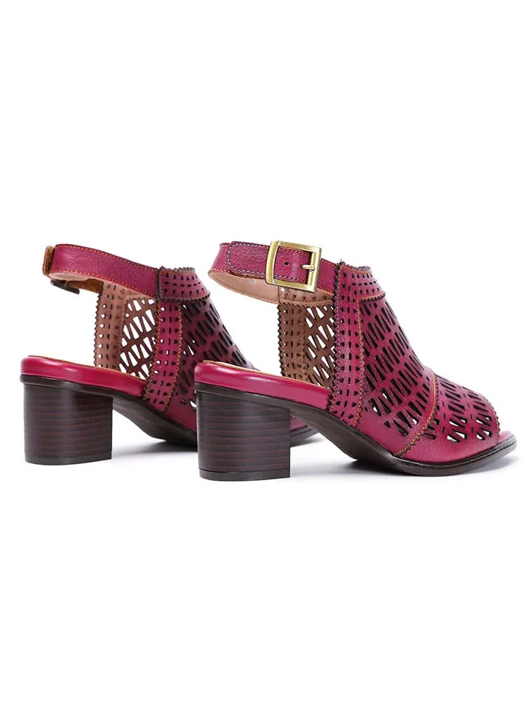 Marisol Leather Roman Sandals