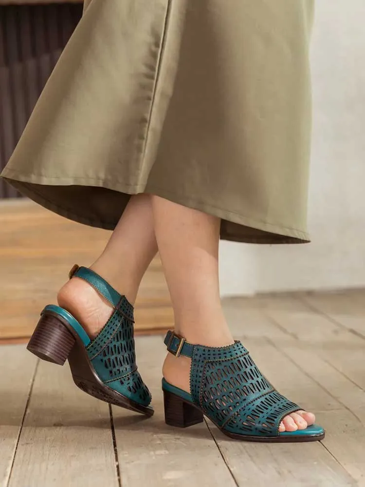Marisol Leather Roman Sandals