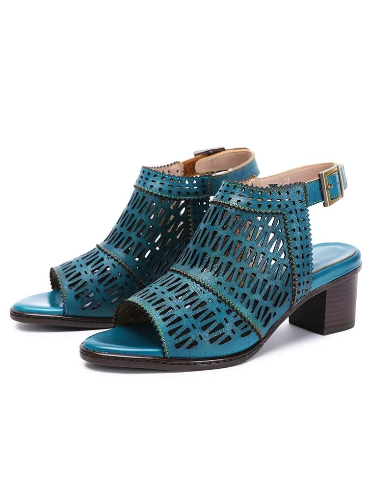 Marisol Leather Roman Sandals