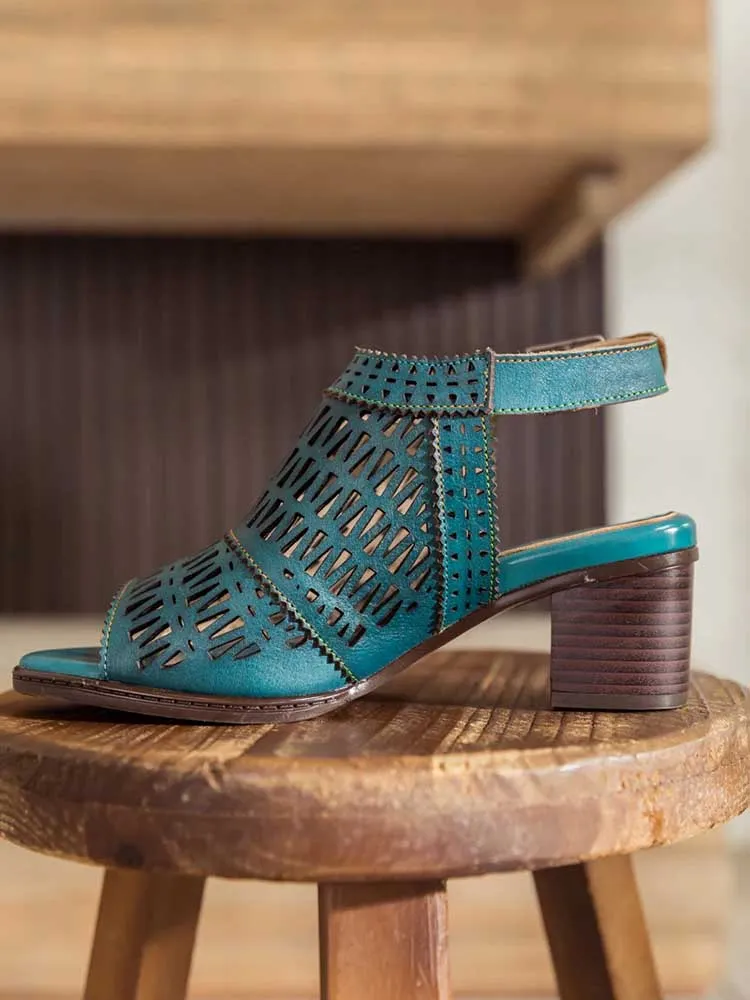 Marisol Leather Roman Sandals